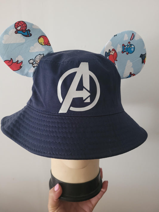 Inspierd Avengers adult bucket hat