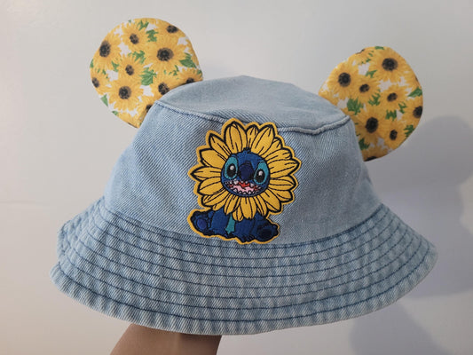 Inspired stitch sunflower kids (2y to 3y)