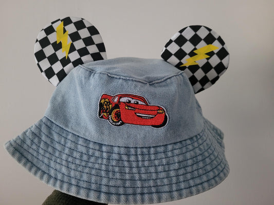 Cars   toddler ears bucket hat
