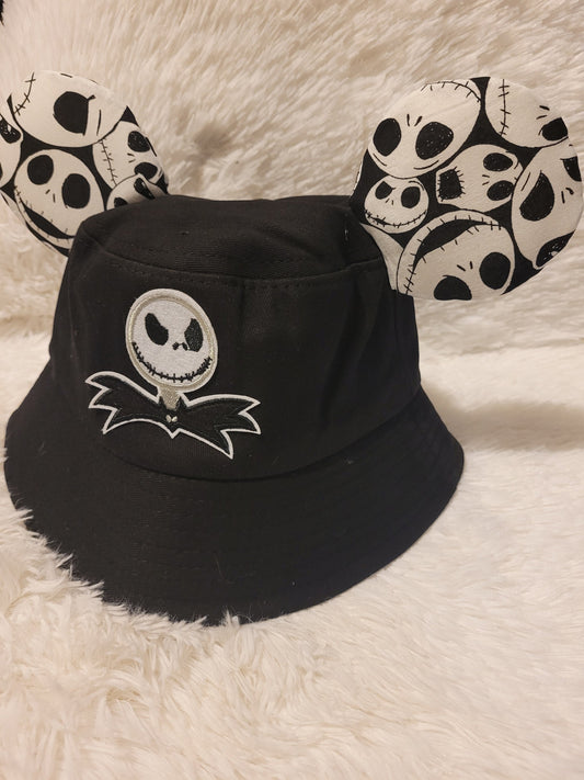 Kids jack skellington mickey ear hat