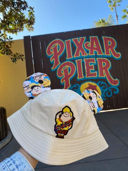 Adventure is out there bucket hat